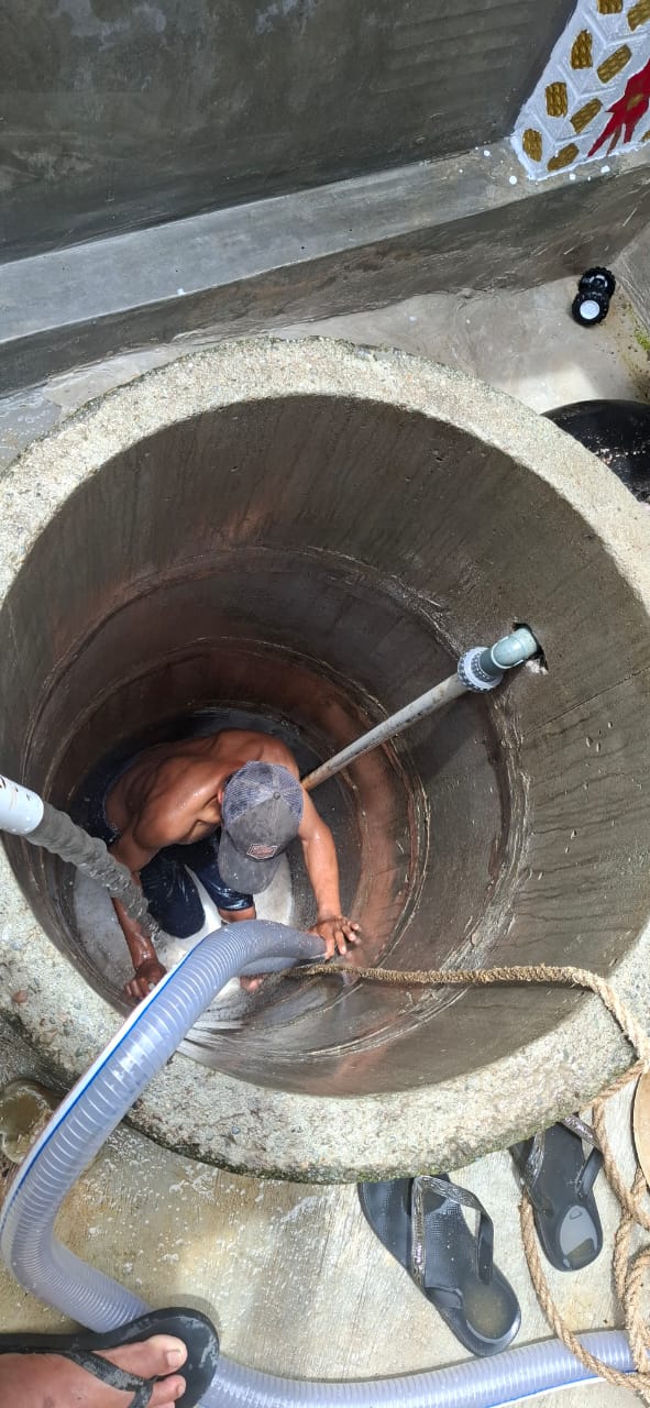 Kuras Sumur / Bersihkan Sumur Gorong-Gorong